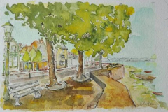 Stadsgezichten en landschappen: aquarelverf